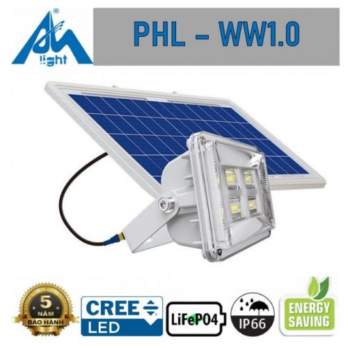 Đèn pha NLMT 10w PHL-WW1.0 - Phú Hiển Lighting - Công Ty TNHH TM&DV Phú Hiển Lighting